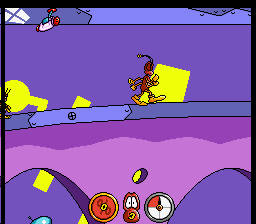 Frantic Flea (USA) In game screenshot